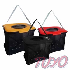 대형 방수 물고기가방 부력 보냉통 활어보관 낚시가방, EVA부력망40리터 옐로우