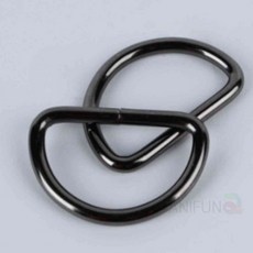 가방끈 부자재 D링 32mm 2P 끈부자재 가방고리부자재 여성가방끈연결고리 가방DIY 가방부자재, 1개