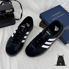 (백화점 정품) 아디다스 스니커즈 블랙 화이트 블루 운동화 남자 여성 발편한 신발 스포젠가방