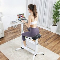 접이식 실내자전거 스피닝 싸이클 폴딩 거치대 스핀바이크, 1. 화이트 테이블없음, 기본 모델명/품번