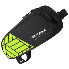 시그니처베이지 로드 탑튜브 프레임 반사 자전거 가방 YPZ373, 1개, 그린