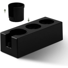 탬핑스테이션 받침대 거치대 보관함 54mm 에스프레소 탐핑 스테이션 - 8 in 1 및 커피 정리함 보관용 51/53/54mm 포터 필터 탐퍼 디스트리뷰터 퍽 스크린 액세서리, 51/54/58mm