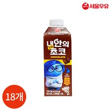 CL 서울우유 내안의 진짜 초코우유 280ml x 18개, 1개