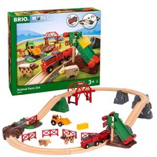 BRIO 팜 레일 세트 33719, A. 동물농장 세트 33984
