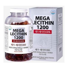 인지질 영양제 포스파티딜콜린 / 캐나다 메가레시틴1200 (1병 * 250캡슐) / 4개월분 콜레스테롤 개선, 250정, 1개