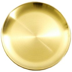 不銹鋼圓盤 加厚鋼材 不鏽鋼餐盤 蒸盤 烤肉盤 料理盤 水果盤 露營用品, 1個, 26cm