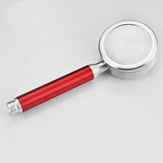 太空鋁增壓蓮蓬頭, 1個, 太空紅