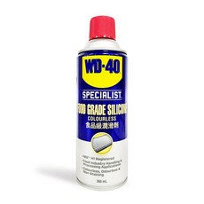 油工廠 WD40 #35007 食品級潤滑劑 專業級 食品級矽油潤滑劑 通過 NSF® 認證（H1）SPECIALIST 無色 360ml, 1個