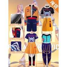 K-POP獵魔女團cos服巨星魯米佐依cosplay電影兒童服裝獵魔女團