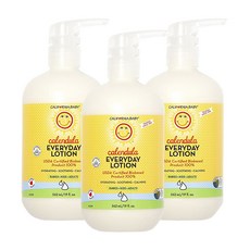 캘리포니아베이비 에브리데이 어린이용 로션 카렌듈라, 562ml, 3개