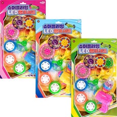 슈퍼 플라잉 LED 팽이세트 (3개)