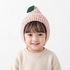 유아 아동 니트 보넷 모자 귀달이 끈모자 키즈 겨울 봄 가을 비니