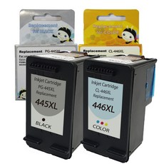 캐논잉크 PG-445 CL-446XL 호환 4배 대용량 검정+컬러 1세트 MG2540 TR4540 TR4640 TR4645, 1개, (캐논호환)PG445XL CL446XL세트 1개, (캐논호환)PG445XL CL446XL세트