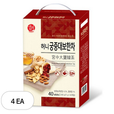 우리차 허니 궁중 대보한차, 17g, 40개입, 4개