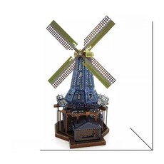 입체 종이모형 만들기 종이 모형 모또 조립 에펠탑 기차, 1개, 네덜란드 풍차 스타일 B