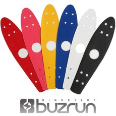 버즈런 KC인증 버즈라이더 크루져보드 스케이트보드 22.5 그립테이프, 블랙, 1개