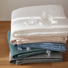 마틸라 리틀썸머 풍기인견 키즈 고정밴드 침대패드, 크림