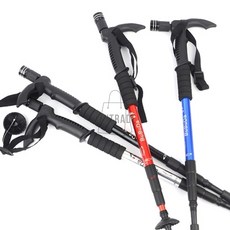 후레쉬 나침반 장착 등산 스틱 지방이 T자형 등산스틱 등산용지팡이 T자형등산스틱 등산용스틱 I자형등산스틱, 1개