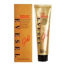 이브셀 골드 헤어컬러 120ml(6개당 대용량 산화제 1병), [10CR], 1개