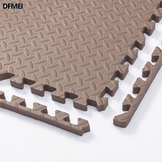 DFMEI 兒童爬行墊 寶寶臥室榻榻米拼接墊子, 咖啡色