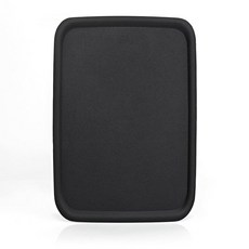 Turvysen 센터 콘솔 팔걸이 뚜껑 라이너 매트 블랙 앞좌석 GMC 시에라 유콘 XL 쉐보레 실버라도 서버번 타호 에스컬레이드 2014-2020과 호환 22876379 교체, Liner Mat