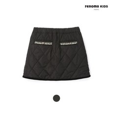 레노마키즈 주니어 여아 블랙 패딩 스커트(R2441S603)