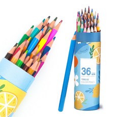 색연필 미술용 세트 36색 지워지는 발색 채첨 선명한 56772EA 1(pc), 진하기