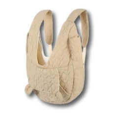 마이루 반려동물 포대기 슬링백, 1개, 브라운