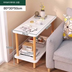 심플 2단 사이드 인테리어 틈새 럭셔리 수납 수납장, 대외 무역 스타일 80x30x50