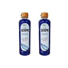 웰크리 맛더한 진한 참치액, 2개, 500ml