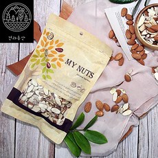 [견과동산] 아몬드슬라이스 슬라이스아몬드 1kg 제빵용 샐러드용 요리재료용, 1 kg, 1개