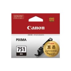 캐논 블랙 BK CLI-751 잉크 출력용 24288EA 1(PC)