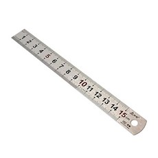 15cm 금속 자 스틸 자 철자