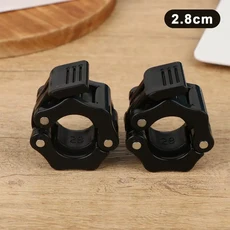 쿠쿠스토어 25/28mm 바벨 클립 칼라 퀵 릴리즈 잠금 클램프 고정 너트, 올림픽 5.1cm(2인치)