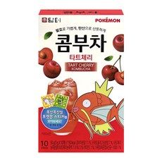 담터 포켓몬 콤부차 타트체리, 1개, 10개입, 5g