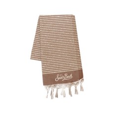 MC2세인트바스 스트라이프 프린지 비치 타월