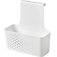 JLIFE Bricks門掛式置物籃, 白色, 1個