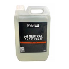 英國 Valet Pro pH Neutral Snow Foam (VP中性泡沫洗車精) 5L｜中性洗車精、濃密泡沫、不傷車漆, 1個