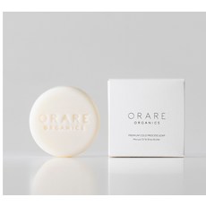 ORARE ORGANICS 冷製皂 乳木果油馬魯拉果油 溫和保濕 敏感肌嬰幼兒適用, 80g, 1個