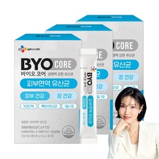 BYO 코어 피부면역 유산균 30p, 60g, 3개