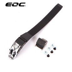EOC 인라인 버클 스트랩 교체 세트 나사 포함 인라인스케이트 수리 부품, 1짝 세트, 크롬