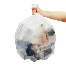 리벤스 배접 분리수거 비닐봉투 유백 60L 200매 194584, 리벤스 배접 분리수거 비닐봉투 유백 60L 200매 1