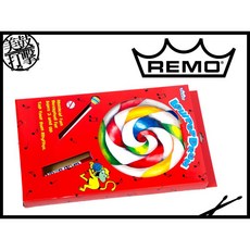 Remo Lollipop Drum 十吋棒棒糖鼓 【美鼓打擊】兒童打擊樂器 輕巧易攜 訓練手眼協調, 1個