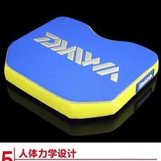 釣箱坐墊 吸盤粘條加厚防水透氣記憶海棉坐墊 釣魚坐墊釣箱配件, 藍色達瓦