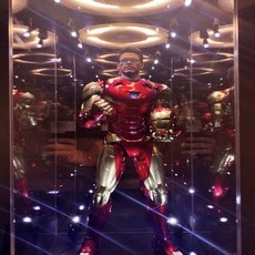 15.5인치 자동 회전 디스플레이 케이스 박스 (LED 조명 포함) - 핫토이 1/6 건담 MG PG 40cm 미만의 다른, 01 CN