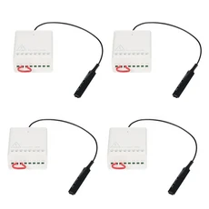 Aqara 릴레이 컨트롤러 모듈 Zigbee 양방향 제어 무선 2 채널 Mi Home 용 스마트 조명 스위치, 01 빠른  Mainland, 02 4 pc aqara relay