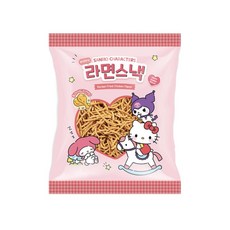 산리오캐릭터즈 라면스낵 후라이드치킨, 6개, 92g