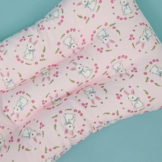 땀많은 우리아이 위생적인 꿀잠템 제이유니 인견 주니어 베개 래빗