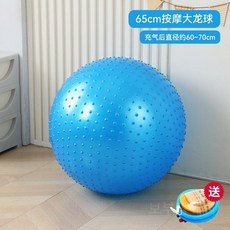 어린이 감각을 위한 볼풀 공, 그레이드 드래곤 볼 (블루 65cm)