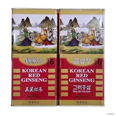 고려홍삼 6년근 건홍삼 캔 특대편(10뿌리이하) 금산홍삼 말린홍삼 홍삼뿌리 달임용 국내산, 300g, 7개